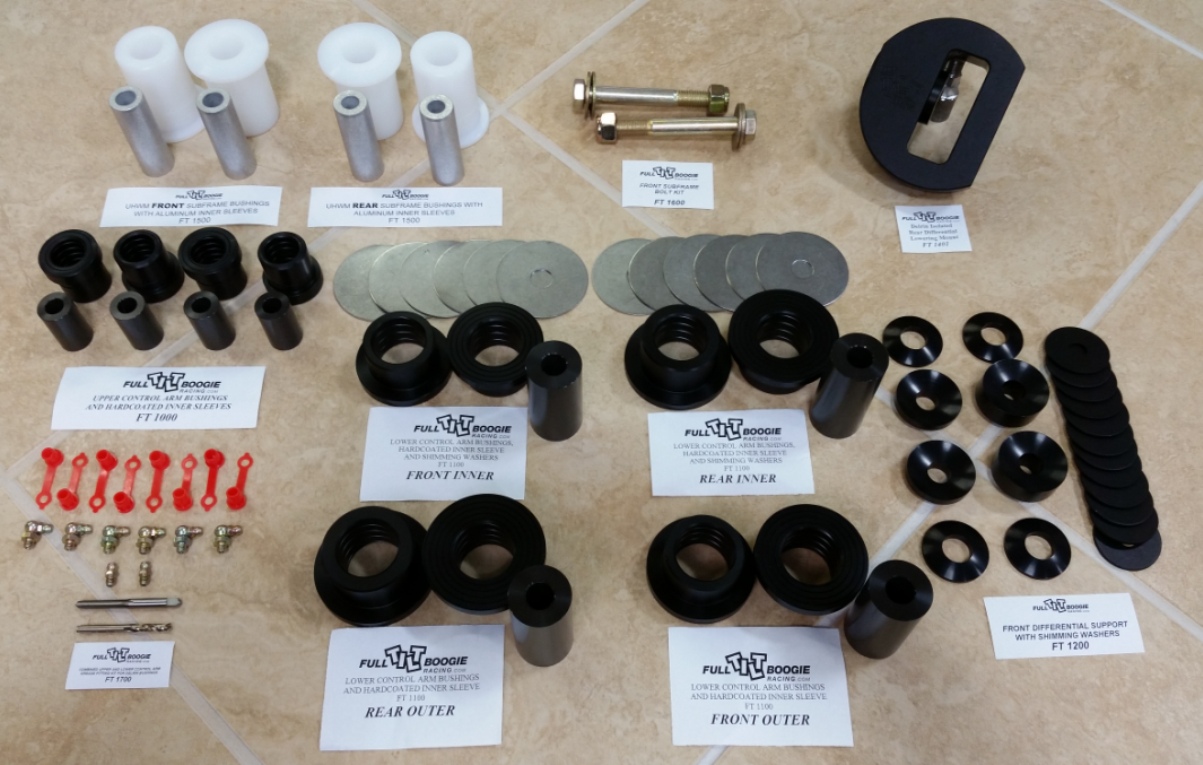 FTBR Complete IRS Bushing Kit + Diff Lowering Mount